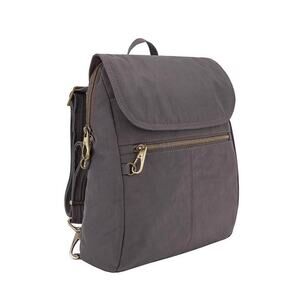 Travelon Anti-Theft Signature Slim Backpack - Smoke